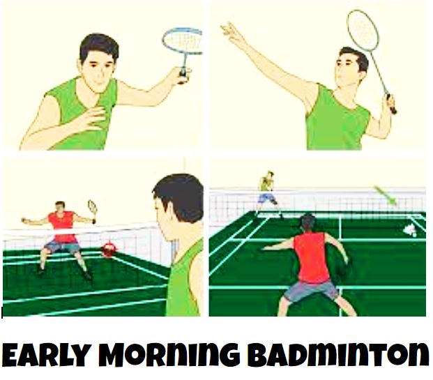 Early morning badminton is one opportunity at Payson Jr. High