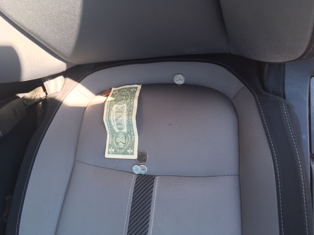 Money in the car