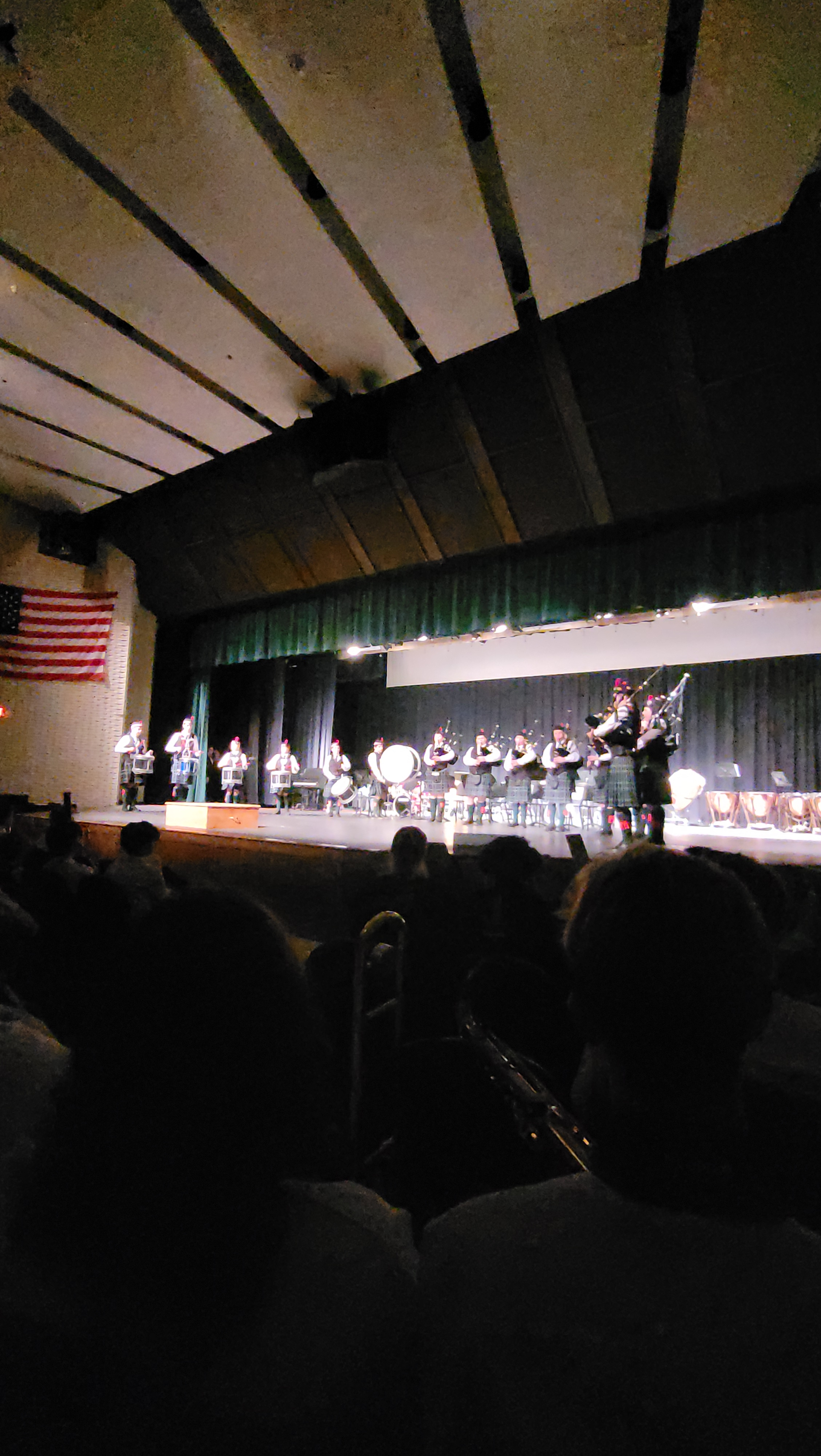 PJHS Bagpipe Class Performance